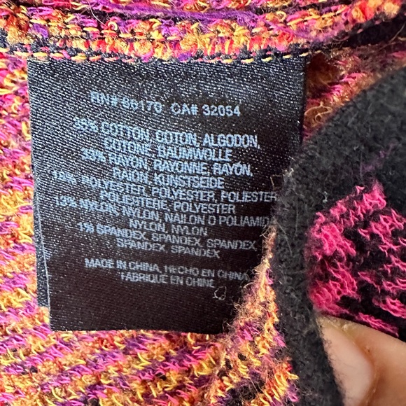 NWT New MOTH by Anthropologie Payton Jacquard Floral Cardigan Sweater Jacket L - Picture 6 of 7